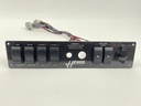 Fully wired Replacement Switch/Instrument Panel - Hewes RF16 14 x 3