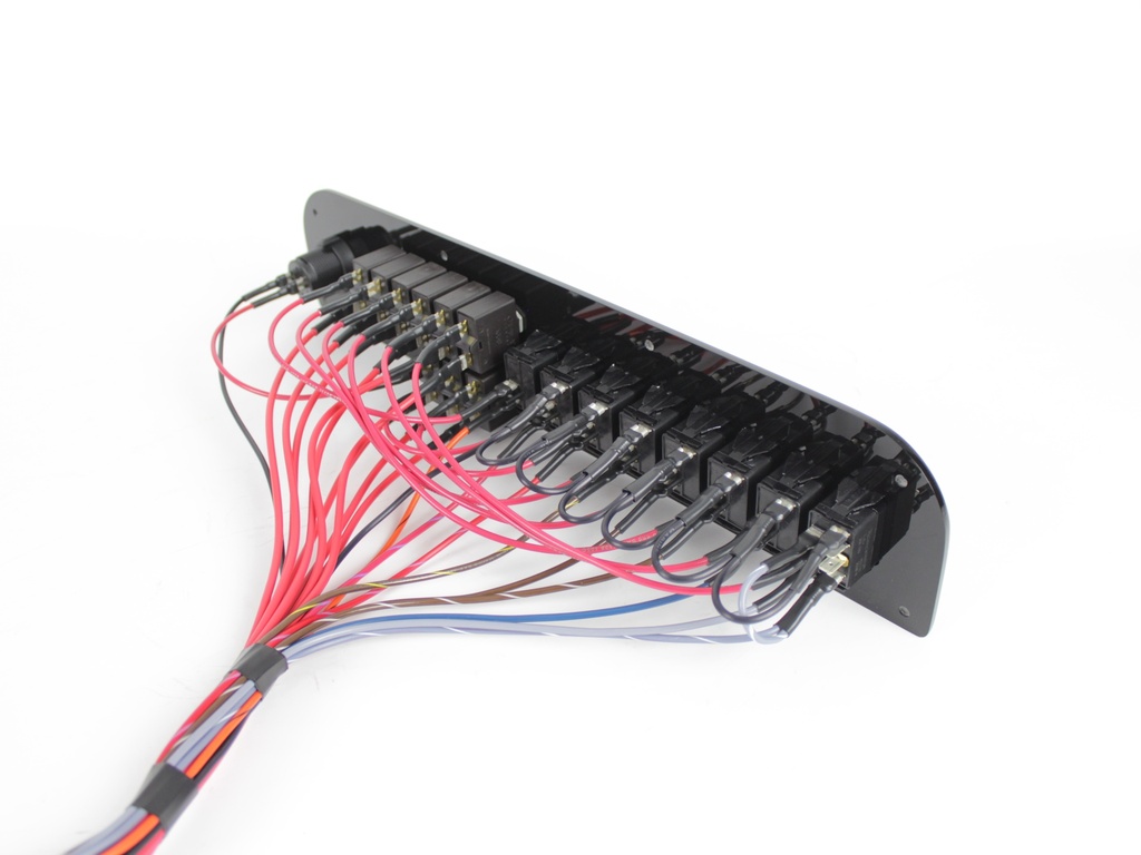 Fully Wired Replacement Switch/Breaker Panel - Carolina Skiff 18' Bay