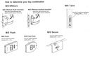 Mobella Replacement Key-Flat – Durable Flat Key for Marine Latches