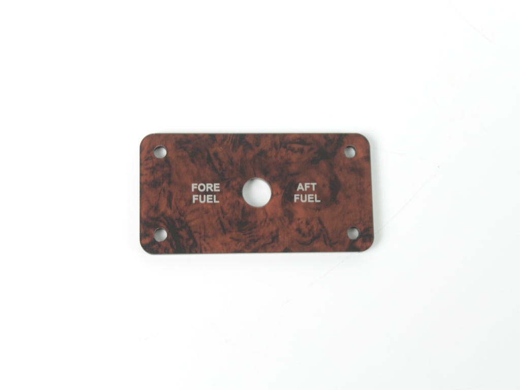 Pursuit Toggle Switch Panel - Fuel (Port/Stbd)