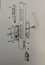 Mobella Star Slider Door Latch with Top Stop