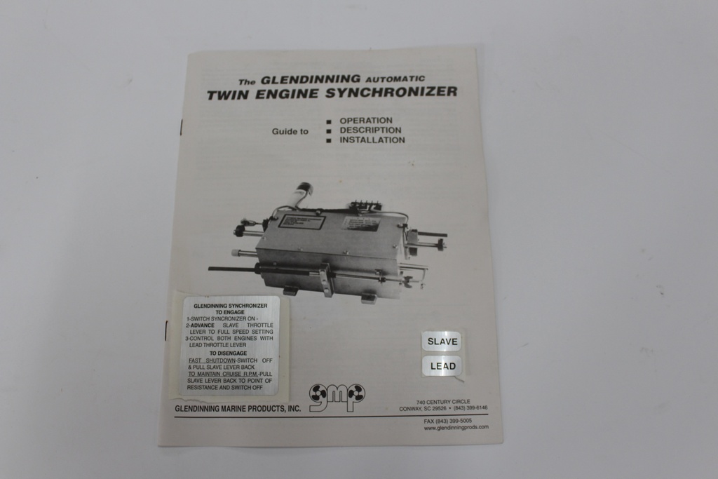 GLENDINNING 24V ENGINE SYNCHRONIZER