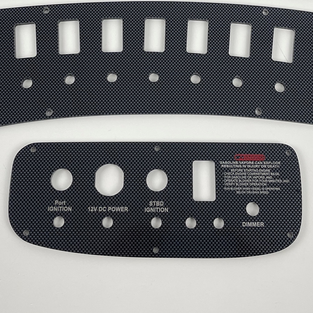 Chaparral 300 Signature 2001 Instrument and Switch Panel Set