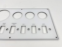 Angler Dash Instrument Panel 15-1/4"L x 7-5/8"H