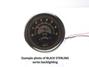 Black Sterling Multi Function 3" Fuel, Volt, Oil, Temp Gauge 69129SEF