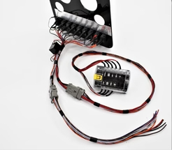 Fully Wired Replacement Switch/Instrument Panel - Sea Pro 