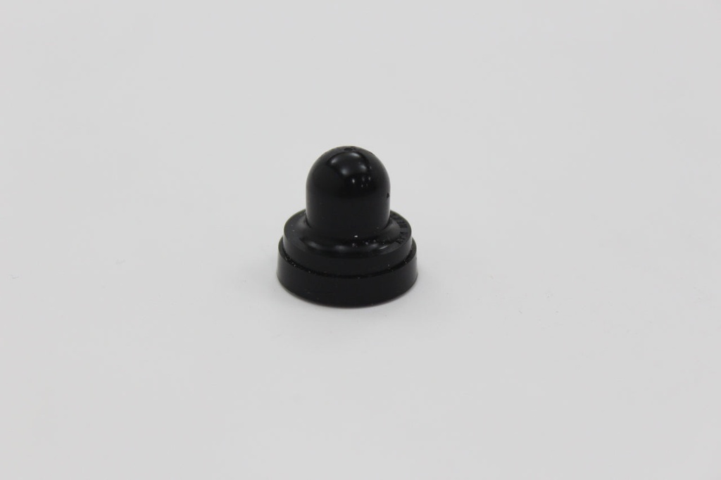 Boot for pushbutton circuit breaker - Black