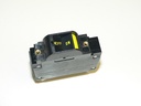 CO1-X0-08-491-3NB-I Carling Rocker Circuit Breaker, YELLOW, IGN Protected, 1/4-20 studs