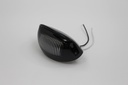 Barnegat Cockpit Light White LED's with Black housing. QL-CPB-WLED
