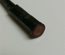 12-15VDC Indicator Incandescent Light, Flush Lens - Amber