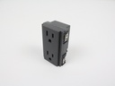 Vimar Double USA Outlets Grey. Vimar Part # 16246