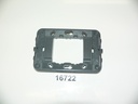VIMAR MOUNTING FRAME BRACKET, GROOVED FRONT 2 MODULE 16722