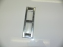 Vimar Classica Cover Plate 2 Module Chrome Square Corners 16782.36