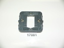 VIMAR MOUNTING FRAME BRACKET WITH CLAWS, GROOVED FRONT