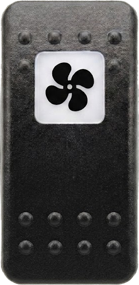 C2-AF Carling Contura II rocker switch actuator - Blower Logo