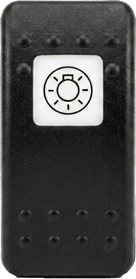 C2-AL Carling Contura II rocker switch actuator - Lights 2