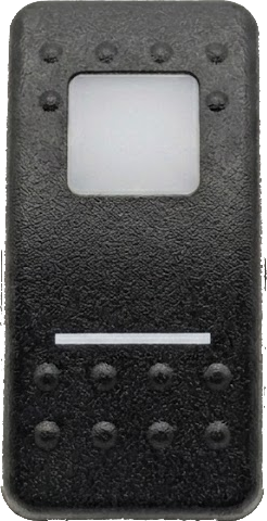 C2-C Carling Contura II V series rocker switch actuator with window - No text