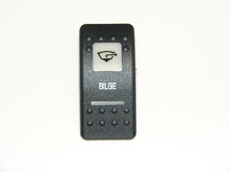 C2-J Carling Contura II V series rocker switch actuator - Bilge logo