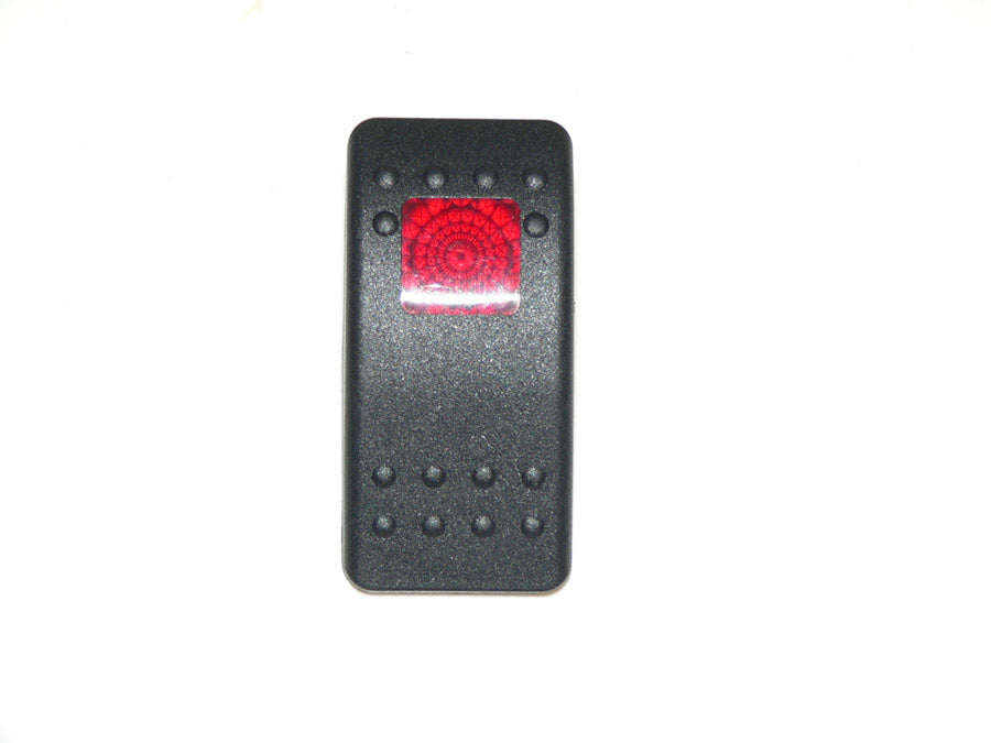 C2-S Carling Contura 2 Actuator - Black with Red Box Lens