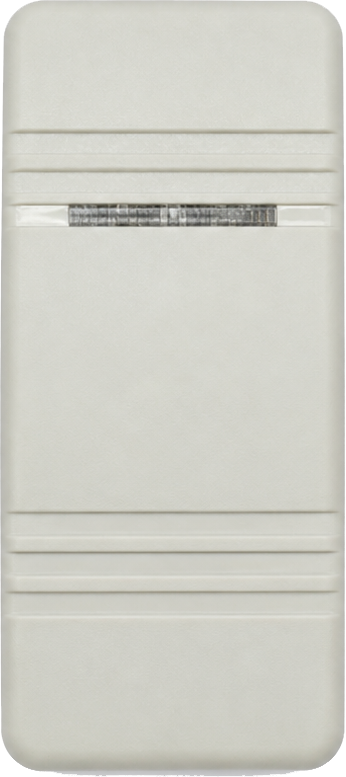 C3-C Carling Contura III V series rocker switch actuator - White with clear lens