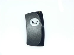 C4-H Carling Contura V series rocker switch actuator - Horn, White Window