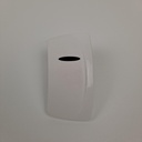 C4-J Carling Contura IV series rocker switch actuator - White Single Red Lens RH