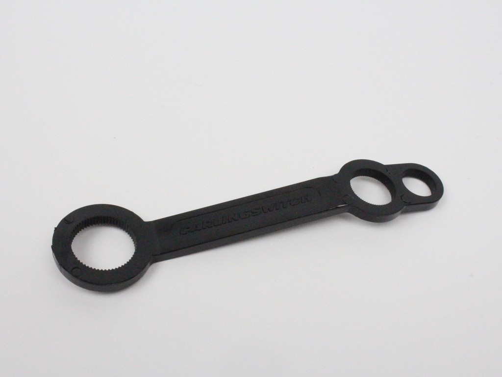 Multi tool for lighted tip toggle switches