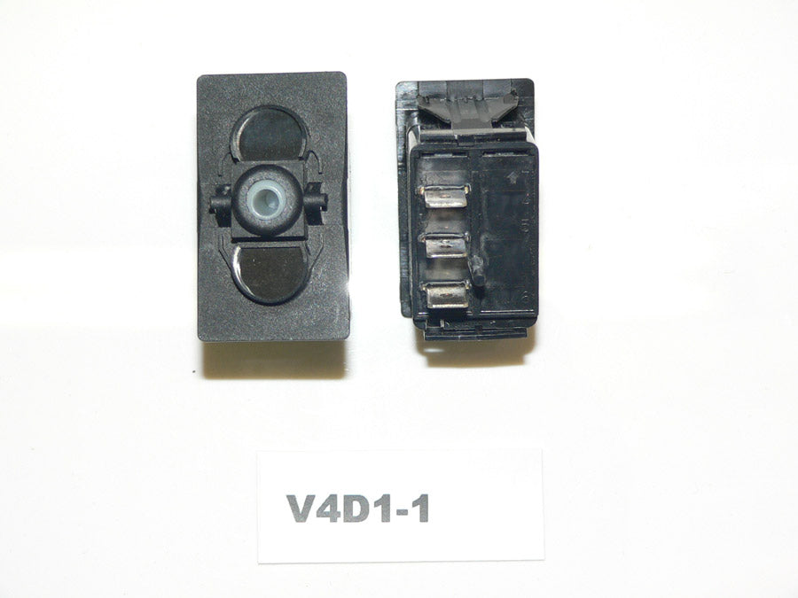 V4D1-1 Carling ON/ON single pole rocker switch no lamp V4D1-1 wiper cockpit lights