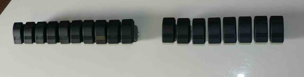 370 Sundancer 1994-1996 SWITCH kit including Covers/Actuators
