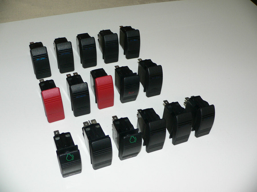 400 Sedan Bridge, 420 Aft Cabin 1997-2000, Diesel Engines SWITCH kit including Covers/Actuators