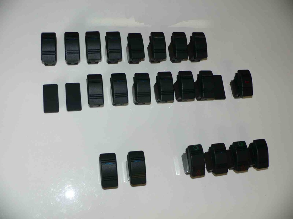 400 Express Cruiser 1996-1998 SWITCH kit including Covers/Actuators