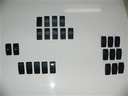 KIT - 330 / 370 Express Cruiser & 340 Amberjack 1997 Replacement Carling Switch Covers/Actuators