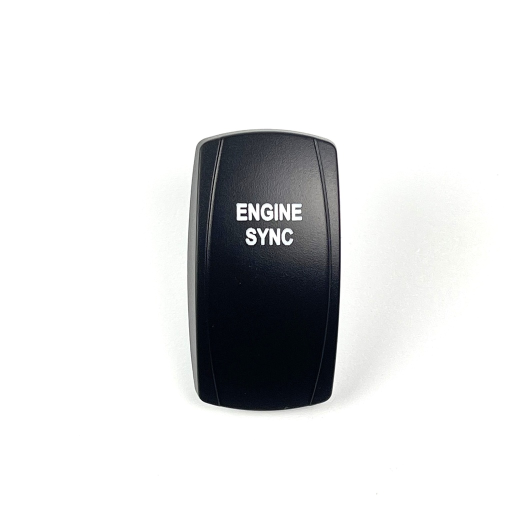C5 Engraved Actuator/Cover (ENGINE SYNC) -text only