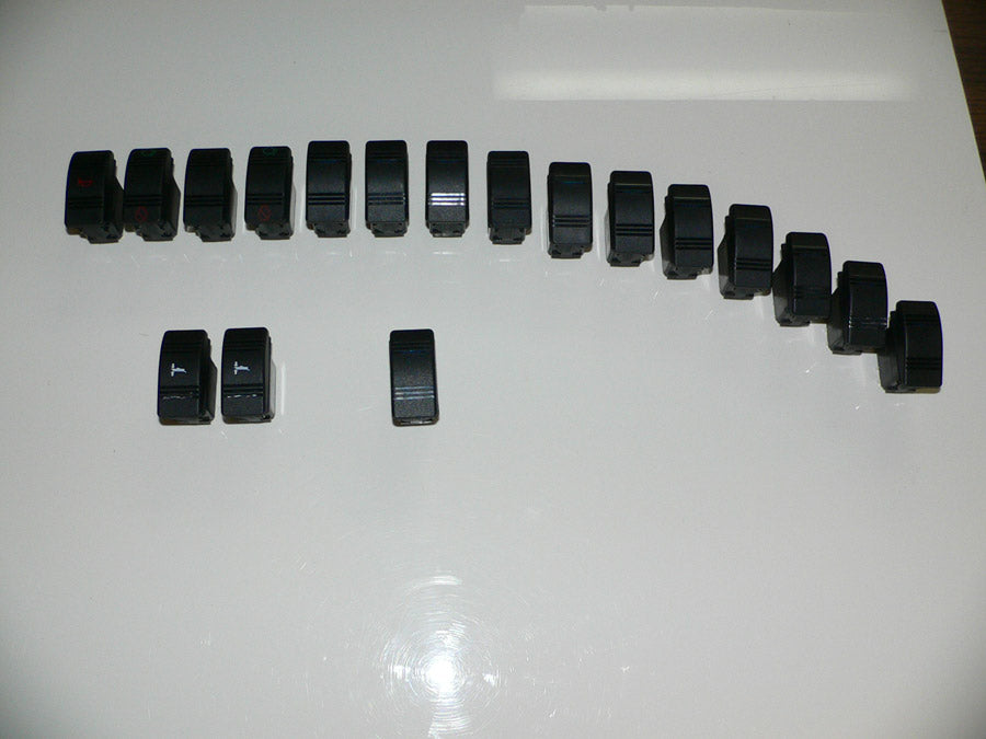 310 Sundancer/290 Amberjack 1998 - 2002 SWITCH kit including Covers/Actuators