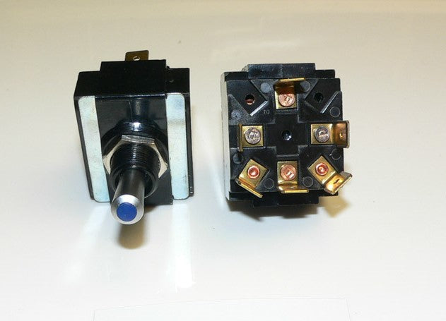 LT-25X1-2 Carling OFF/ON/ON Double Pole  lighted tip toggle switch