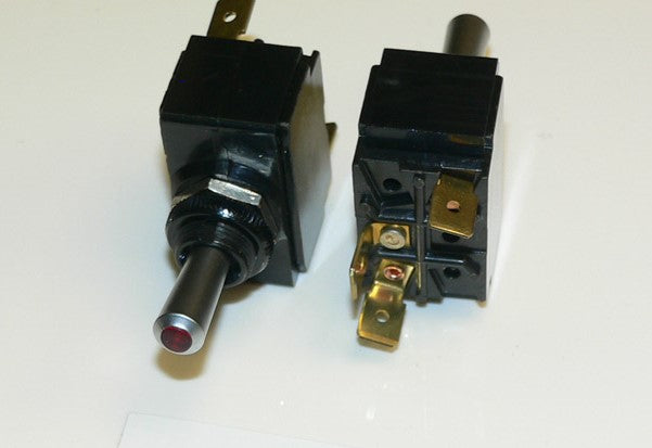 LT-1531, Carling SPST (ON)/OFF Momentary Lighted Tip Toggle Switch, 3 Terminal