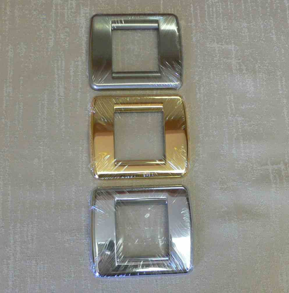 Vimar Rondo Cover Plate, 1 or 2 Module Round Corners