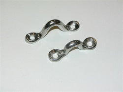 1512-SO Gem Eye Strap Large SS  1-5/8" hole centers P1100123/1