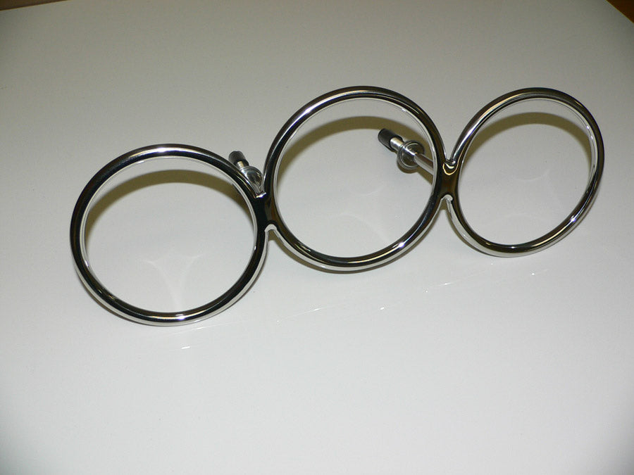 Stainless Steel triple ring Cup Drink Holder- closed