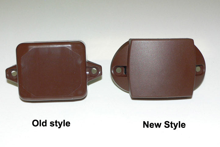 Hafele Push Button Cabinet Door / Drawer Latch - Brown - REVISED