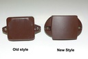 Hafele Push Button Cabinet Door / Drawer Latch - Brown - REVISED