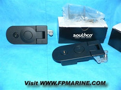 Southco - Sealed Lever Compression Latch - Black - Locking