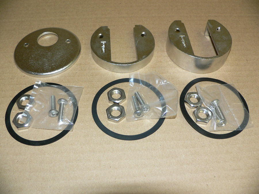 M1-25 series accessory parts - Mounting kit Shallow Bracket 12-22.5mm Hardware Pack for 2.5" compression latch. M1-525-88