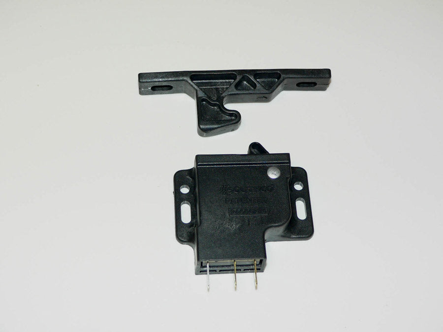Southco C3-1805 Push to close grabber latch, 5 lbs. Black with electric switch