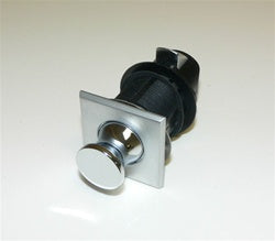 Southco Point Latch Push to Close Square Satin/Chrome