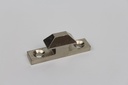 Strike / Catch for Mobella MF Flush Door Latch - Brass, Nickel Plated