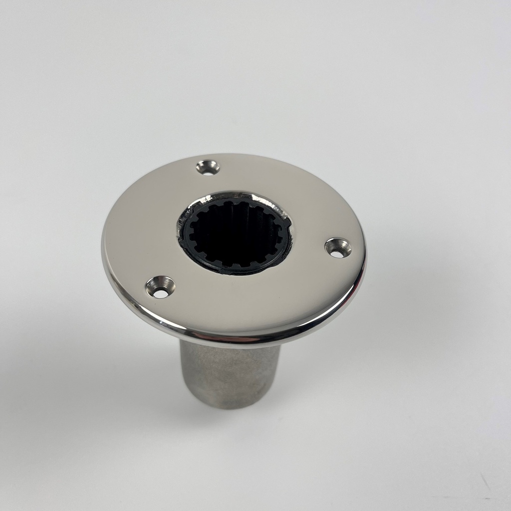 Stainless steel mounting bracket for flat screen TV - RECEIVER ONLY