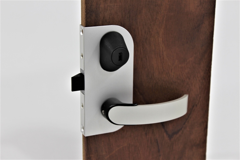 Mobella Offshore Flush Swing Door latch, Aluminum, Keylocking, Choose Options 