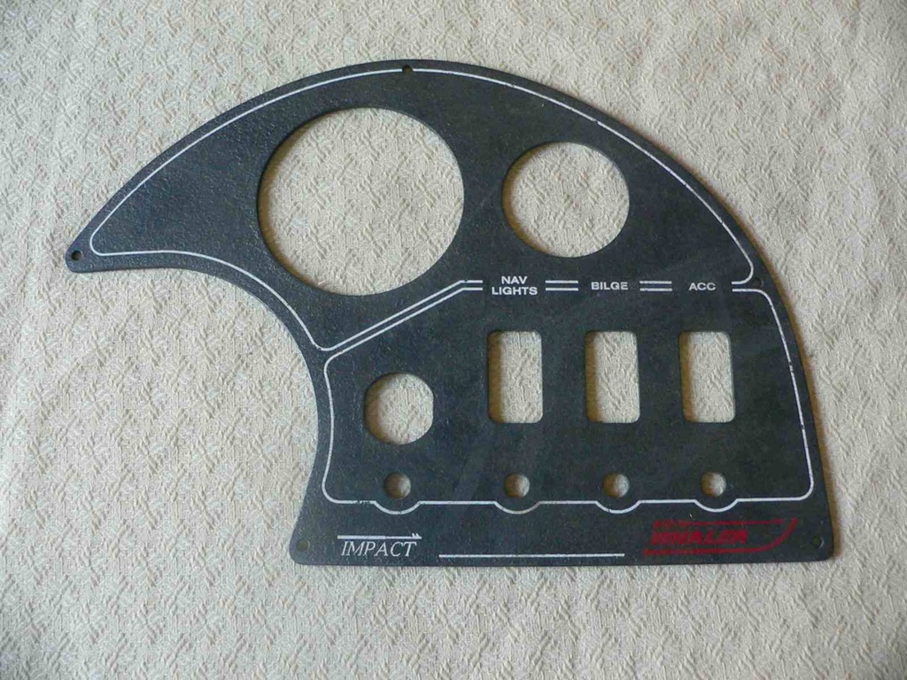 12ft Impact Boston Whaler Dash Panel