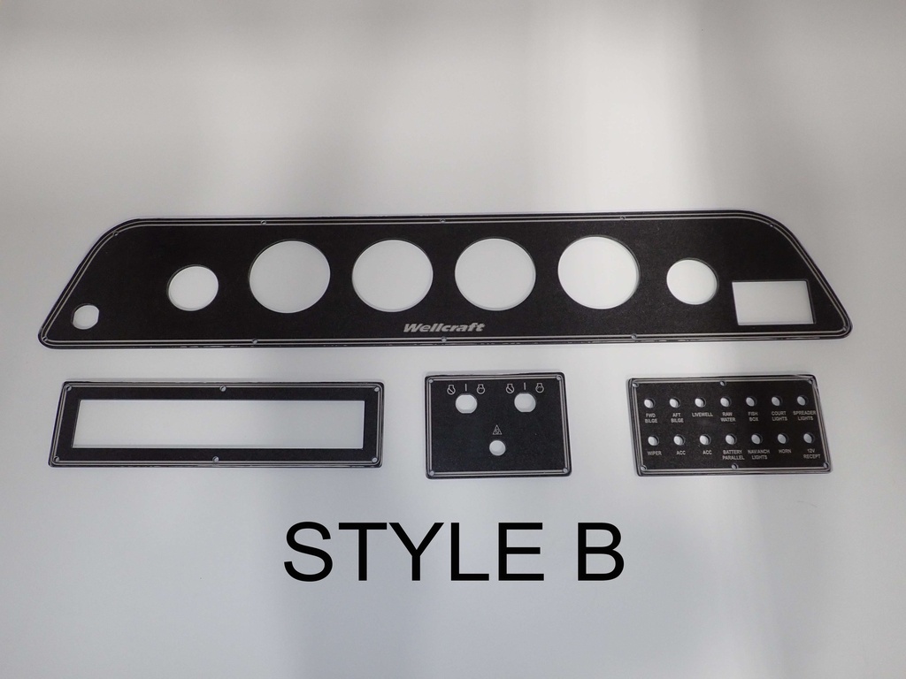 Wellcraft 29 33 Coastal STYLE B 2001 ish 4pc